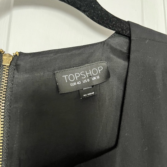 TopShop Pinafore dress (only) size 8 - Picture 3 of 10